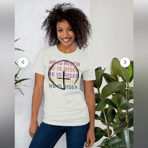 Bella Canvas He is Risen Tshirt